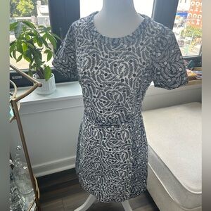 NWOT Boden blue and white dress